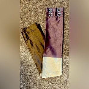 *Sold*Room darkening curtain panels
